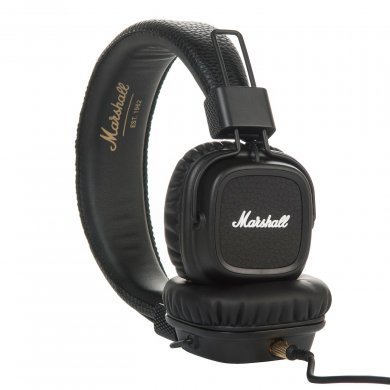 Marshall Headphone Major II Black com fio