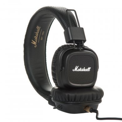 04090985 Marshall Headphone Major II Black com fio