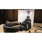 Marshall Headphone Major II Black com fio Plug 3.5mm, driver 40mm impedancia 64ohm