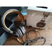Marshall Headphone Major II Brown com fio Plug 3.5mm, driver 40mm impedancia 64ohm