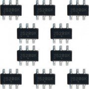 10x Ci Controlador PWM NCP1250 NCP1250BSN65 SOT23-6 NCP1250BSN65T1G com marcação no Ci 252RGK