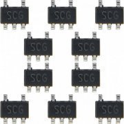 10x Ci TS391 TS391CG-AL5-R SOT-353 marcação SCG low power single voltage comparator