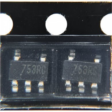 2x Ci 753RC G753T11U LDO Low Dropout Regulator SOT-23-5