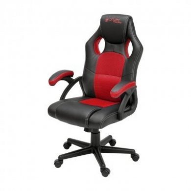 0602 Bright cadeira gamer vermelha e preta até 120KG