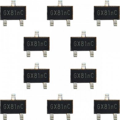 06033-00050100 10x Ci AW86504STR GX81nC Sensor de efeito HALL WBSOT23-3L