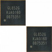 Kit 2x Ci Genesys Logic GL852G SMD QFN-28 controlador de HUB USB 2.0 alto desempenho e baixo consumo