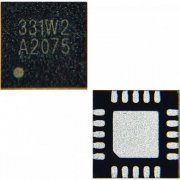 Ci amplificador de audio EUA2075JIR1 331W2 A2075 SMD QFN-20, marcação de lote no componente: 331W2 A2075