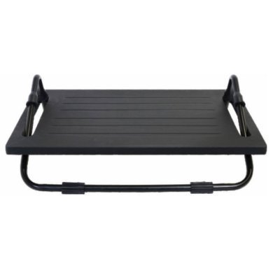060900 Suporte ergonomico para pés NR17  em MDF até 15kg preto