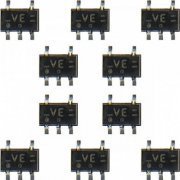 10x Ci 74LVC1G08GW Porta AND de 2 entradas SOT353-1 marcação no componente é: VE