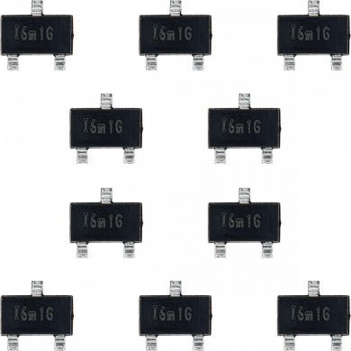 07005-01090000 10x Transistor Mosfet QM3010K 30V N-Channel SOT-23