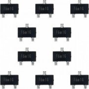 10x Transistor Mosfet QM3010K 30V N-Channel SOT-23 marcação de lote no componente: i6M1G / fabricante UPi Semi