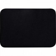 Mousepad tecido emborrachado preto 23x16cm 