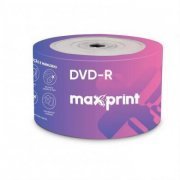 Maxprint Mídia DVD-R 4.7GB 120min (50 unid) Velocidade 16x gravavél