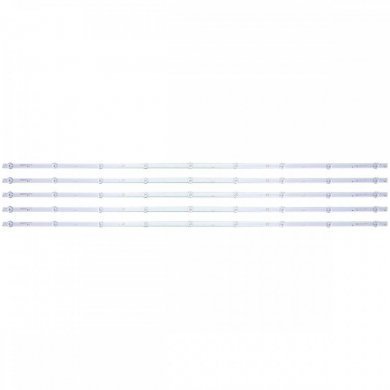 07-55ES30-YS3030-0D35-5X9-200703 5x Barras LED original TV Philips 55PUG7625 55pol