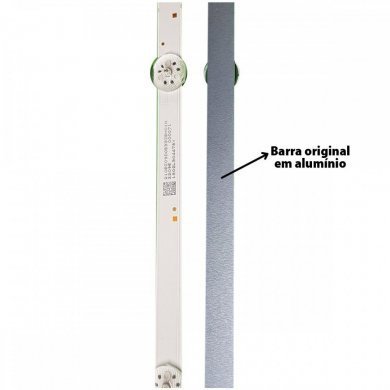 5x Barras LED original TV Philips 55PUG7625 55pol