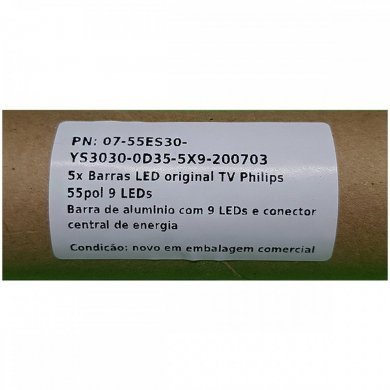 5x Barras LED original TV Philips 55PUG7625 55pol