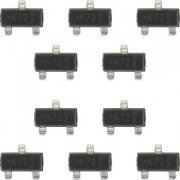10x Transistor 2N7002K K72 Mosfet N 300ma 60V SMD SOT23 