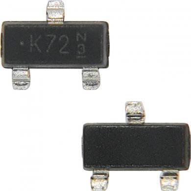 07G005000B12 10x Transistor 2N7002K K72 Mosfet N 300ma 60V SMD SOT23
