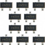 10x N-Mosfet SI2304DDS-T1-GE3 30V 3.6A SOT-23 marcação de lote no componente: P4C0B