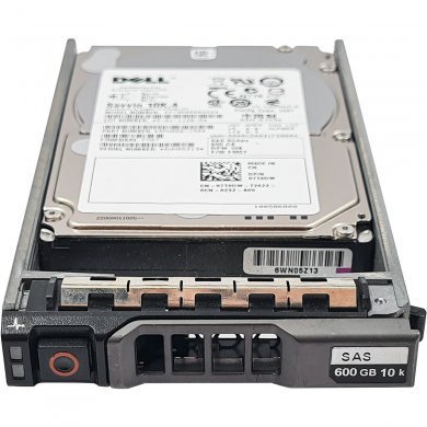 07T0DW DELL HD 600GB SAS 10K RPM 2.5 Polegadas