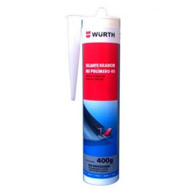 0892100156 Wurth Adesivo Hibrido MS Polimero 40 Branco