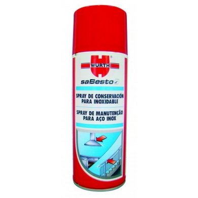 0893121 Wurth Spray de ManuTenção para Aço Inox