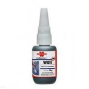 Wurth Adesivo Cianoacrilato Preto W011 20g (Manter em local refrigerado após aberto)