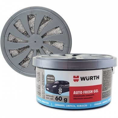0893600022 Wurth odorizador gel fragrâcia carro novo 60g