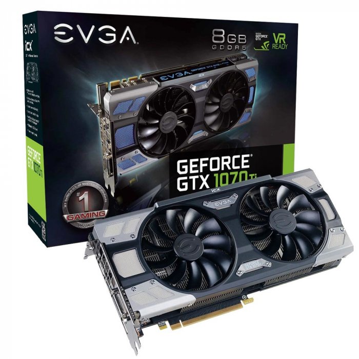 Gtx 1070ti Geforce Gtx 1070 Vr Ready Placa De Vídeo PNY Geforce