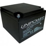 Unipower Bateria 12V 26Ah VRLA Terminal M5 Dimensões 175x166x125mm
