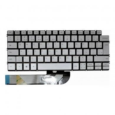 08MG58 Teclado Notebook Dell Inspiron 5000 Series prata