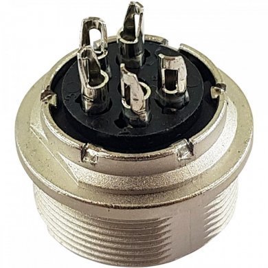 Conector fêmea M16 5 terminais