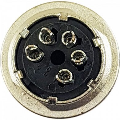 Conector fêmea M16 5 terminais