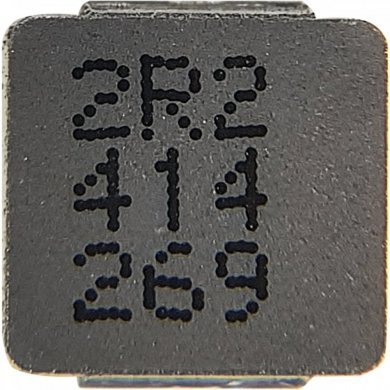 Bobina power indutor 2.2UH 6.5A SMD (kit 50x und)