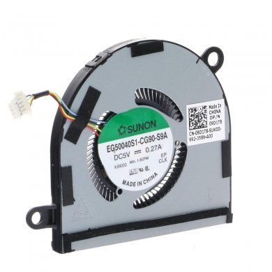 09D1T8 Cooler fan 5V 0.27A 4 pinos compatível Dell Latitude 9410