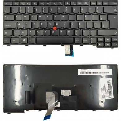 0C02257 Teclado para Lenovo Thinkpad ABNT2 com Ç