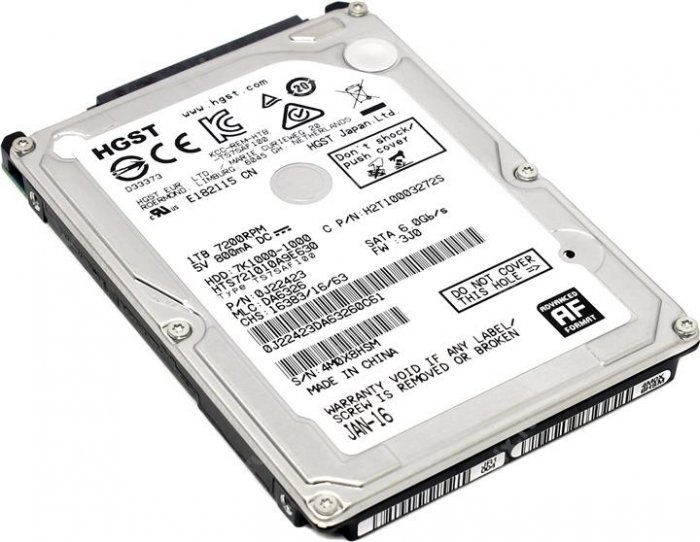 0J22423 HD Hitachi Travelstar 7K1000 1TB 7.2K 6G