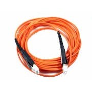 DELL Cordão Duplex Multimodo LC-LC 5M om1 2 fibras 62.5/125 LC para LC, cor laranja 5 metros