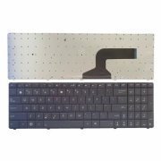Teclado notebook Asus K54C A52 K52 G60 X54 series layout US americano sem frame preto