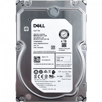 0MWHY9 HD DELL 4TB SATA3 6GBps 3.5in 7.2K
