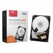 HD SATA HGST 3TB SATA3 para NAS 24x7 64MB Cache 6Gb/s PN: H3IKNAS30003272SN (Para Sistemas de Backup NAS)