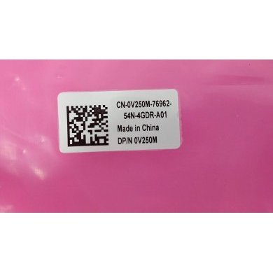 0V250M DELL SFP+ to SFP+ 10GbE Twinax DAC Cable