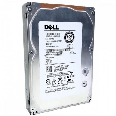 0W348K DELL HD 600GB SAS 15K 6Gbps 3.5 pol. sem gaveta