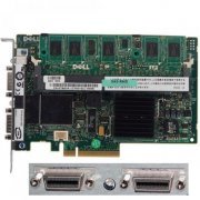Controladora DELL PERC 5/E SAS RAID 256MB PCI-E x8 2 Canais Externos SFF-8470 (DELL Spare Parts: CN-0GP297)