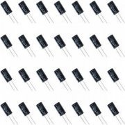 kit 28x capacitor eletrolitico 1000uf 50V 13x24mm 105