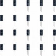 kit 20x capacitor eletrolitico 1000uf 50V 13x24mm 85ºC 20% ENW VENT
