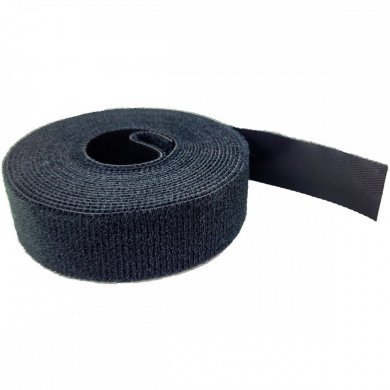 Velcro dupla face 20mm x 3 metros preto