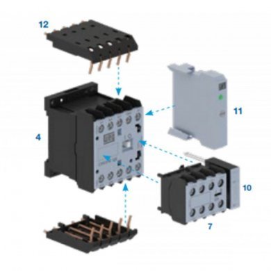 10075988 WEG conector CIC0 Minicontator CWC07 CWC016.10E