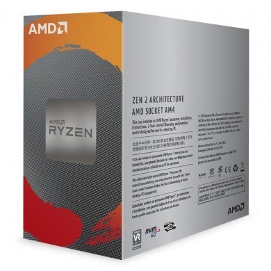 100-100000031BOX AMD Processador Ryzen 5 3600 3.6 GHz