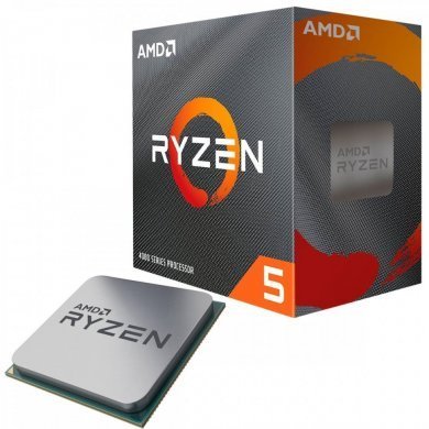 100-100000644BOX AMD Processador Ryzen 5 4500 3.6Ghz AM4 6 cores